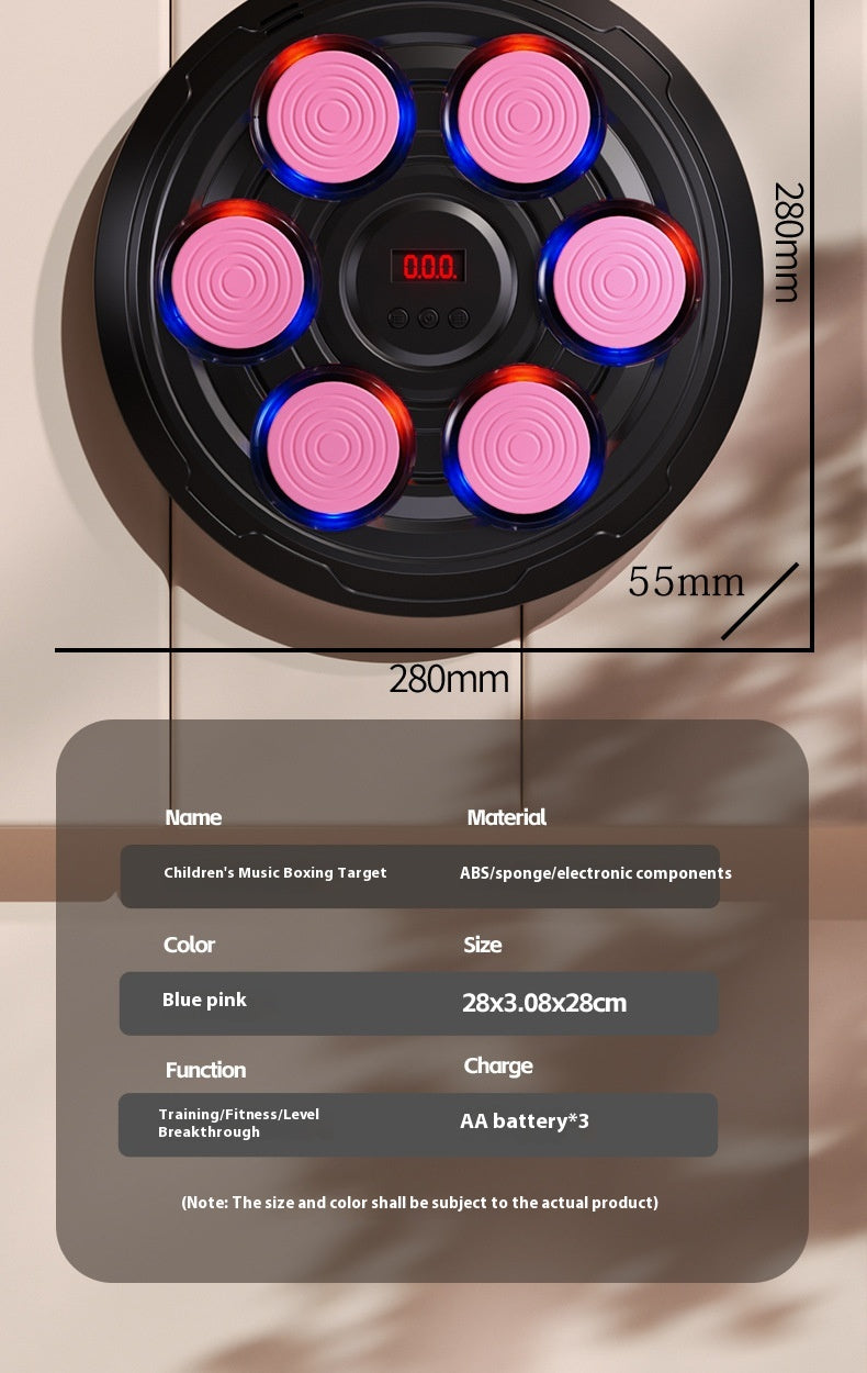 Smart Music Boxing machine enfant avec lumières rythmique
