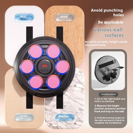 Smart Music Boxing machine enfant avec lumières rythmique