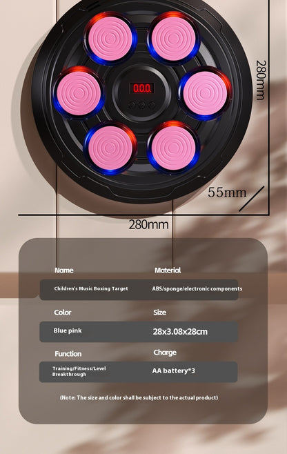Smart Music Boxing machine enfant avec lumières rythmique